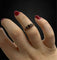 Bague Bague « trilogie » anglaise avec grenats pyropes 58 Facettes