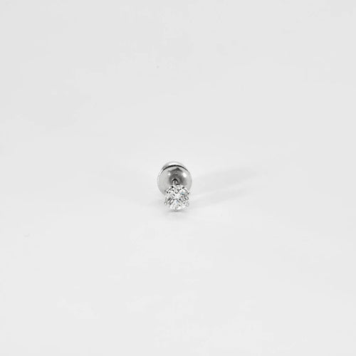 Boucles d'oreilles Puces D'oreilles Or & Diamants 58 Facettes BO/240006