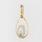 Pendentif Pendentif en or et sa perle baroque 58 Facettes CVP17