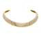 Collier Collier Bulgari vintage, "Tubogas", or jaune, acier. 58 Facettes 34085