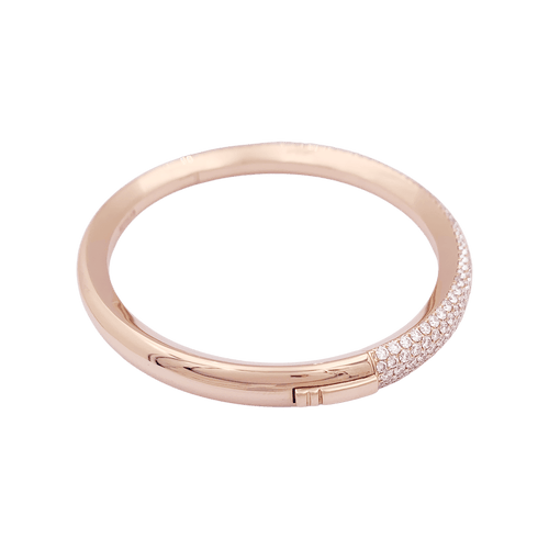 Bracelet Bracelet Messika "Divine Enigma" or rose, diamants. 58 Facettes 34269