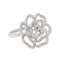 Bague 50 Bague Cocktail Or blanc Diamant 58 Facettes 3230361CN