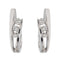 Boucles d'oreilles Boucles d'oreilles Créoles Or blanc Diamant 58 Facettes 2999634CN