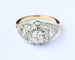 Bague 54 Bague Dôme Art Déco Or jaune Platine et Diamants 58 Facettes A11155