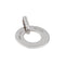 Pendentif Dinh Van Pendentif Cible Or blanc 58 Facettes 3515978CN
