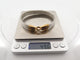 Bracelet vintage bracelet FRED force 10 cable 24 cm acier et or jaune 58 Facettes 261952