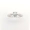 Bague 56 Bague en Or blanc et Diamants 58 Facettes