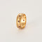 Bague 54,5 Bague jonc or jaunen et rubis 58 Facettes GU272