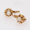 Boucles d'oreilles Boucles d'oreilles dormeuses or rose et perles de culture 58 Facettes CVBO35
