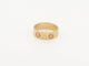 Bague 51 bague CARTIER love en or jaune 58 Facettes 262104