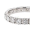 Bague 55 Bague Alliance Or blanc Diamant 58 Facettes 3290144CN