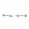 Boucles d'oreilles Boucles d'oreilles Fleur Or blanc Diamant 58 Facettes 3100511CN
