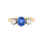 Bague 57 Bague Ancienne Trilogie Or, Saphir et Diamants 58 Facettes 374