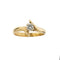 Bague Bague solitaire contrariée avec diamant 0,30 ct 58 Facettes 31425