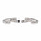 Boucles d'oreilles Boucles d'oreilles Créoles Or blanc Diamant 58 Facettes 2999634CN