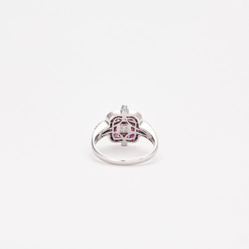 Bague 52 Bague Fantaisiste Diamant & Rubis 58 Facettes 1291