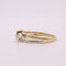 Bague 52 Solitaire deux ors et diamant 58 Facettes