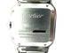 Montre CARTIER. Montre "Santos", acier, mouvement automatique (réf.4075) 58 Facettes