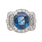 Bague 48 Bague Platine Saphir 58 Facettes 3411140CN