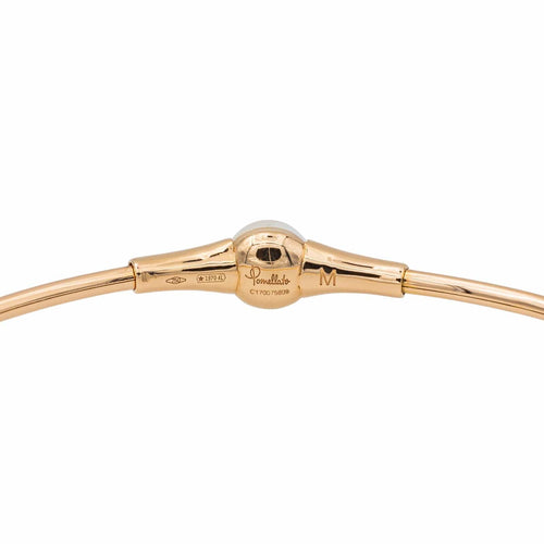 Bracelet Pomellato Bracelet Jonc M'ama Non M'ama Or rose Pierre de lune 58 Facettes 3282181CN