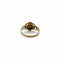 Bague Bague en or 15 carats avec grenats, émeraudes et perles 58 Facettes
