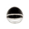 Bague 56 CHIMENTO - Bague à bande bombée avec onyx et diamants 58 Facettes 30476