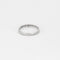 Bague 47,5 Demi-Alliance or blanc et diamants 58 Facettes PER1307