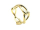VAN CLEEF & ARPELS. Bague vintage or jaune 18K