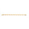 Bracelet CARTIER Bracelet gourmette en or jaune. 58 Facettes