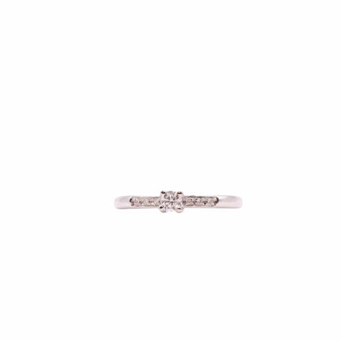 Bague 54 MAUBOUSSIN - Bague Tu es le sel de ma vie or blanc et diamants 58 Facettes