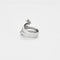 Bague 56 Bague trois joncs en or gris avec diamants 58 Facettes 240 198