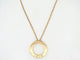 Collier collier CARTIER love 3 diamants 45 en or jaune 58 Facettes 264415