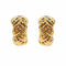 Boucles d'oreilles Chimento - Boucles d'oreilles créoles torsadées en or jaune 58 Facettes