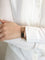 Bracelet Bracelet jonc maçonnique or rose perles fines 58 Facettes 1133.1
