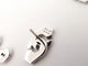 Boucles d'oreilles boucles d'oreilles DINH VAN menottes r8 or blanc diamants 58 Facettes 259755