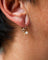 Boucles d'oreilles Paire de Dormeuse Perle et Or Rose 58 Facettes A11656
