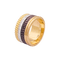 Bague 56 Bague Boucheron, "Quatre Classique Large", trois ors et diamants 58 Facettes 34351