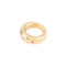 Bague 51.5 Bague jonc de la Maison Chaumet ornée de diamants 58 Facettes 1