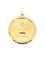Pendentif Medaille Amour Augis JUMBO Plus qu'hier moins que demain or jaune diamants rubis 58 Facettes 1099.9