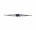 Broche Broche platine et saphir 58 Facettes BO/230038 STA