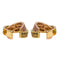 Boucles d'oreilles Boucles d'oreilles Créoles Or jaune Saphir 58 Facettes 2617395CN