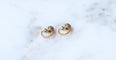 Boucles d'oreilles Boucles d'oreilles dormeuses Or Rose, Platine, Diamants 58 Facettes