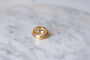 Bague 55 Bague fil vintage or rose et diamants 58 Facettes