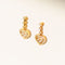 Boucles d'oreilles Boucles d'oreilles puces Chopard « Happy Diamonds » en or jaune 18 carats | Diamants 0,91 ct 58 Facettes 3285