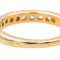 Bague 50 Bague Demi alliance Or jaune Diamant 58 Facettes 3574924CN