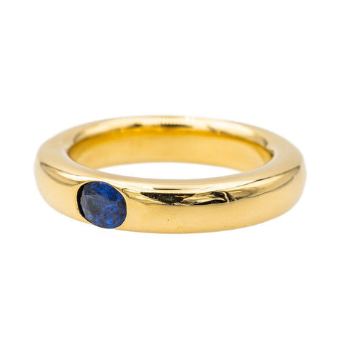 Bague 52 Bague Solitaire Or jaune Saphir 58 Facettes 3164013CN