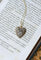 Pendentif Pendentif Ancien Cœur Diamants sur Or Rose 58 Facettes