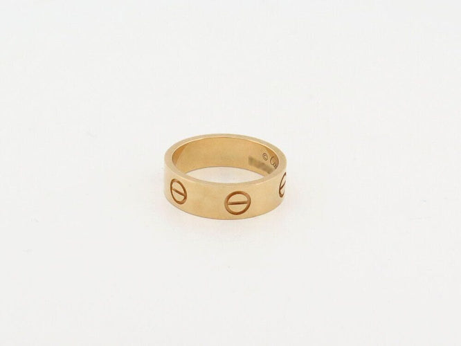 Bague 51 bague CARTIER love en or jaune 58 Facettes 262104