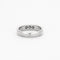 Bague 54 Bague jonc or gris avec diamants 58 Facettes GU43