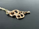 Pendentif Hermès - Pendentif "Chaine d'Ancre Enchainée" Or Rose Diamant 58 Facettes